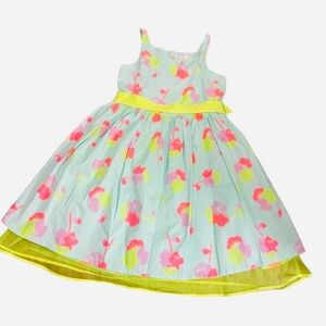 Cat&Jack | Easter Neon Floral Print Dress